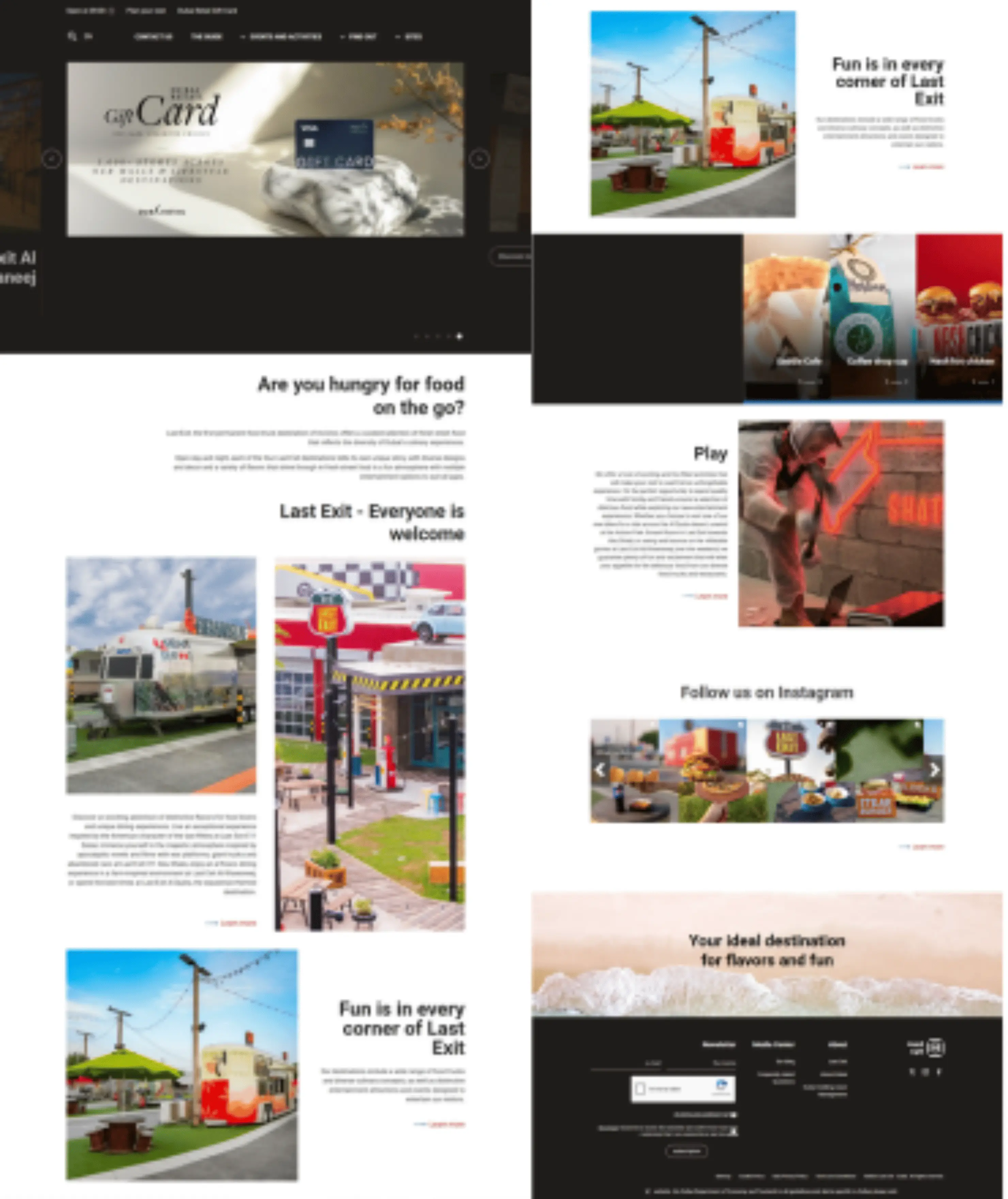 Last Exit – Immersive Destination & Food Truck Experience Hub